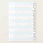 モノグラムフラワーサイクリックスキュートパステルプランナー プランナー手帳 (裏面)