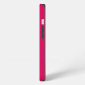 モノグラムフラワー iPhoneケース (左側面)