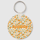 モノグラムフルーツミニマルモダンリストキーチェーン キーホルダー (裏面)