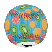 モノグラムフルーツムード 野球ボール (裏面)