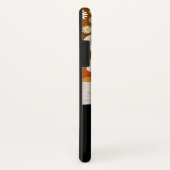 モノグラムフローラとテクスチャ Case-Mate iPhoneケース (裏面/右)