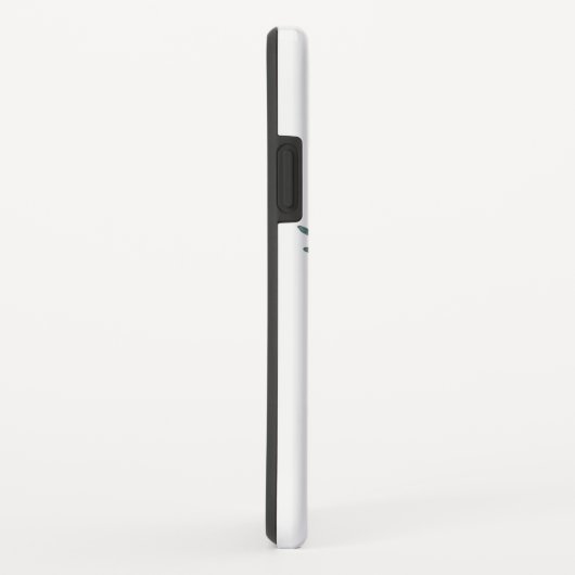 モノグラムフローラひまわりパーソナライズされた Case-Mate iPhoneケース (裏面/右)