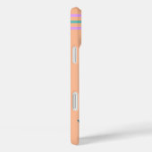 モノグラムフローラオンピーチ Case-Mate iPhoneケース (裏面 / 右)