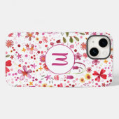 モノグラムフローラコテージコア Case-Mate iPhoneケース (裏面 (横))