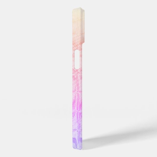 モノグラムフローラスクエア窓ウォーターカラープルプル Case-Mate iPhoneケース (裏面 / 右)