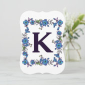 モノグラムフローラノートカード (スタンド正面)