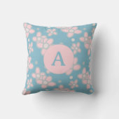 モノグラムフローラパステルレトロ クッション (裏面)