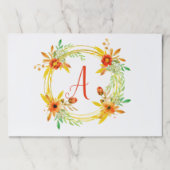 モノグラムフローラリースモノグラム ペーパーパッド (正面)