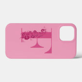 モノグラムフローラレターF iPhoneケース Case-Mate iPhoneケース (裏面 (横))