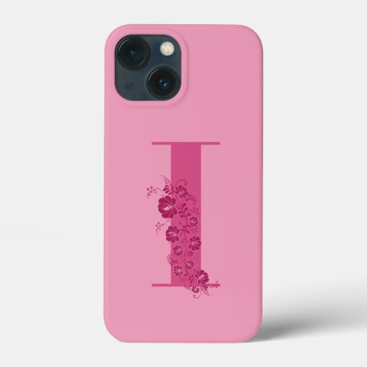 モノグラムフローラレターiPhoneケース Case-Mate iPhoneケース (裏面)