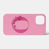 モノグラムフローラレターO iPhoneケース Case-Mate iPhoneケース (裏面 (横))