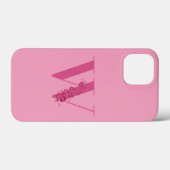 モノグラムフローラレターW iPhoneケース Case-Mate iPhoneケース (裏面 (横))