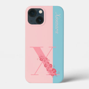 モノグラムフローラレターX iPhoneケース iPhone 13 Miniケース