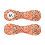 モノグラムフローラヴィンテージの壁紙の背景 野球ボール (パネル)