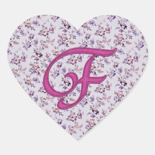 モノグラムフローラヴィンテージF ハートシール (正面)