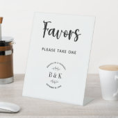 モノグラムフローラ植物学結婚式の引き出物が1つ 台座サイン (インサイチュ)