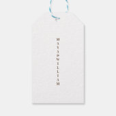 モノグラムフローラ結婚ピンク ギフトタグ (裏面)