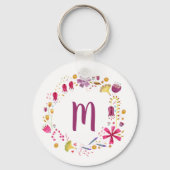モノグラムフローラ キーホルダー (裏面)