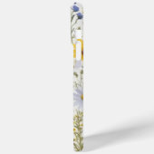 モノグラムフローラiPhoneカバー – ピンクアクアイエロー Case-Mate iPhoneケース (裏面 / 左)