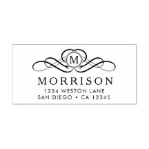 モノグラムフローリッシュ差出人住所