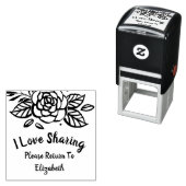 モノグラムブッククラブリターンバラ貸出ライブラリ セルフインキングスタンプ (インサイチュ)