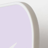 モノグラムブラシ書道紫 ピックルボールラケット (左詳細)