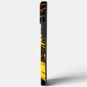 モノグラムブラックとyallowケースiphone13 pro max Case-Mate iPhoneケース (裏面 / 左)