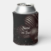 モノグラムブラックグリッターバルーン輝エレガントき 缶クーラー (缶裏面)