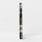 モノグラムブラックプレイドゴルフクラブローレルリース Case-Mate iPhoneケース (裏面/左)