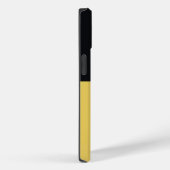 モノグラムブラック金ゴールド&かわいらしガーリーイニシャル Case-Mate iPhoneケース (裏面 / 右)