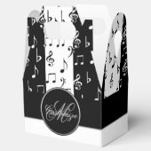 モノグラムブラック&ホワイトミュージカルストライプズゲーブルボックス2 フェイバーボックス (オープン)