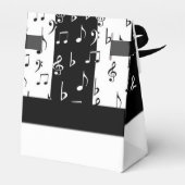 モノグラムブラック&ホワイトミュージカルストライプテントボックス フェイバーボックス (裏面サイド)
