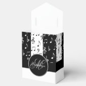 モノグラムブラック&ホワイトミュージカルストライプテントボックス フェイバーボックス (オープン)