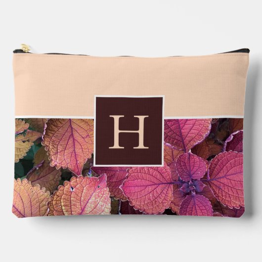 モノグラムブルガンディクリー離れム アクセサリーポーチ (正面)