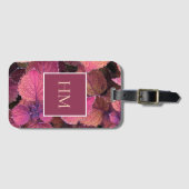 モノグラムブルガンディクリー離れム ラゲッジタグ (正面横)