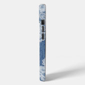 モノグラムブルージャンデニムiPhone / iPadケース Case-Mate iPhoneケース (裏面 / 左)