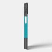 モノグラムブルーストライプグレーダマスクiPadエアケース Case-Mate iPhoneケース (裏面 / 右)