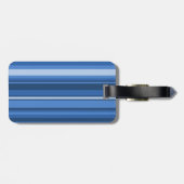 モノグラムブルーストライプ ラゲッジタグ (裏面横)