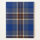 モノグラムブルータータンチェックプレイドニューリ結婚ウェズ プランナー手帳 (裏面)