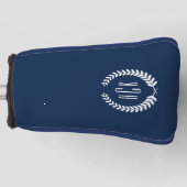 モノグラムブルートーンローレルリース ゴルフヘッドカバー (正面)