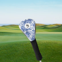 モノグラムブルーフローラ