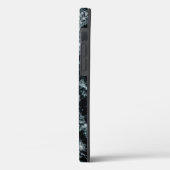 モノグラムブルーブラック海ウェーブハワイ Case-Mate iPhoneケース (裏面 / 左)