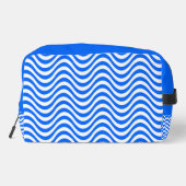 モノグラムブルーホワイト波状ストライプサイケデリック ドップキット (裏面)