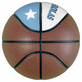 モノグラムブルー&ホワイト バスケットボール (右)