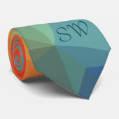 モノグラムプリズムカラースタイリッシュトレンディー&メンズ ネクタイ (ロール)