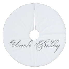 モノグラムプレーンスクリプト フリース ツリースカート