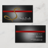 モノグラムプロフェッショナルコンサルタント名刺 名刺 (正面/裏面)