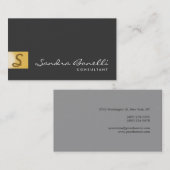 モノグラムプロフェッショナルコンサルタント名刺 名刺 (正面/裏面)