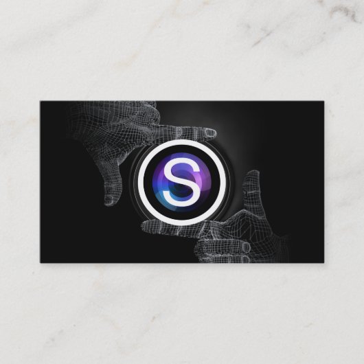 モノグラムプロフェッショナルハンズフレーム撮影 名刺 (正面)