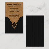 モノグラムプロフェッショナル名刺 名刺 (正面/裏面)